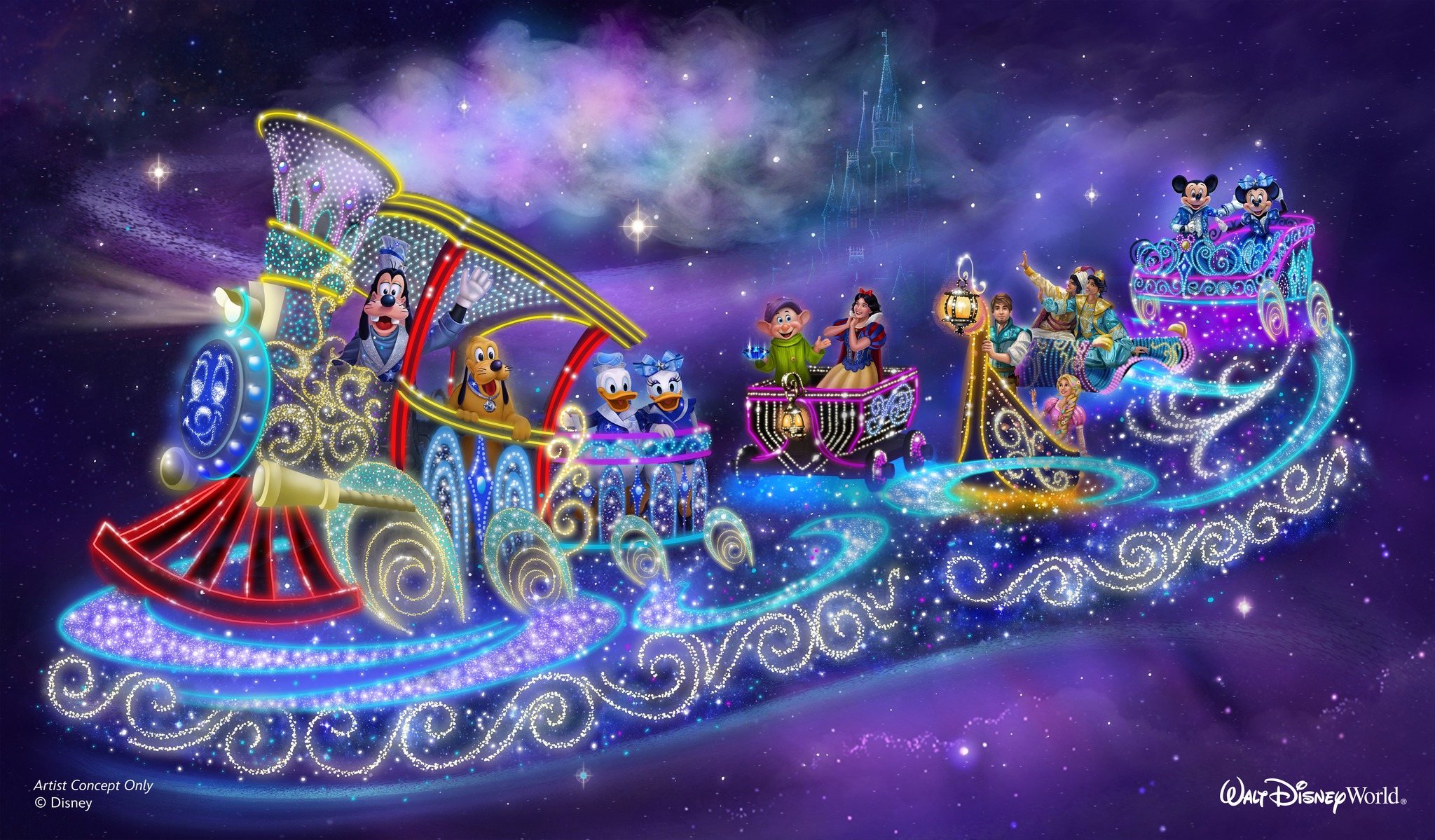 “Disney Starlight” a new Nighttime Parade set to Arrive at Magic Kingdom on July 20, 2025!